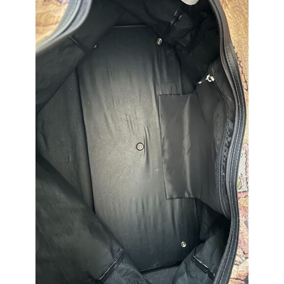 Vintage Disney Winnie the Pooh Tapestry Patchwork Duffle Bag Weekender Luggage - Picture 5 of 14